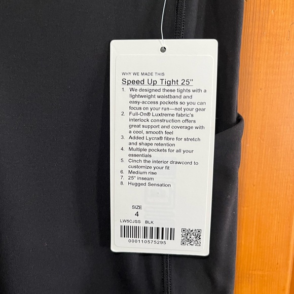 lululemon - speed up tights - Picture 6 of 6